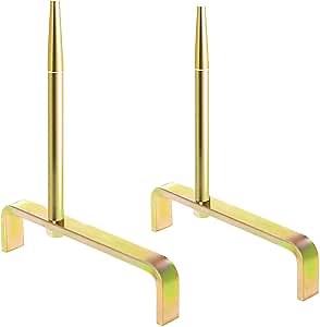 2pcs Cylinder Head Stand Holder Tool Automobile Engine Cylinder Head Bracket with Tapered Mandrels Easy Disassembly for Car Engine Maintenance