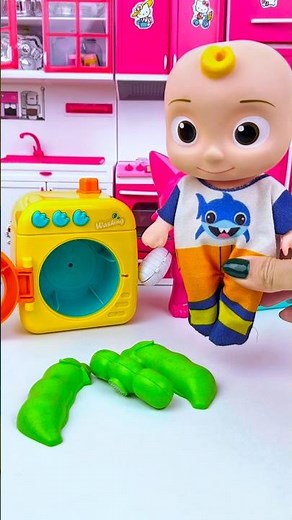 ASMR Toy Unboxing Cocomelon & Pinkfong Washing Machine Set 🚑| Satisfying Toy Play with Subi Toys