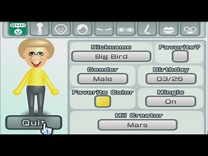 Big Bird - Sesame Street - Mii 2597