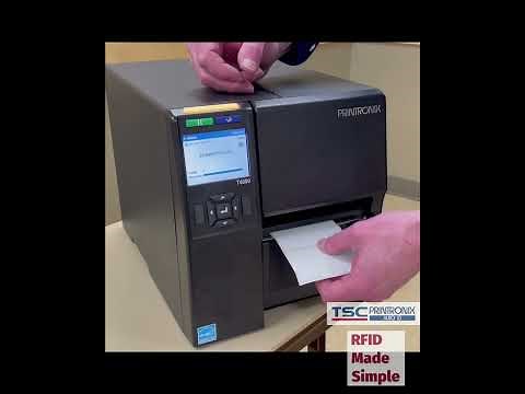 Calibrating the T4000 Series 4-Inch Enterprise Industrial RFID Printer with Metalcraft