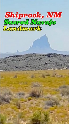 Driving Past Shiprock – The Sacred Rock of the Navajo Nation