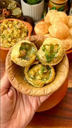 Street Style Pani Puri at Home in 5 Minutes 🤤
