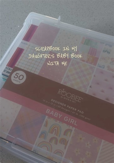 One of my favorite passtimes it’s like a little treat after the kids go down for bed💓💘 #scrapbookingideas #scrapbookwithme #babyscrapbook #scrapbookasmr