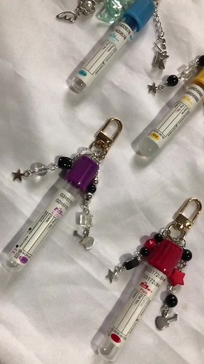 Personalized Vacutainer Tube Keychain Creations