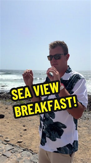 Sea View Breakfast in Las Americas Tenerife — Best Coffee Spot