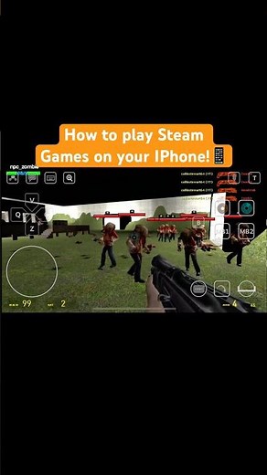 How to play Steam Games on Iphone! #fyp #steam #iphonegaming ‪@collinstewart64‬