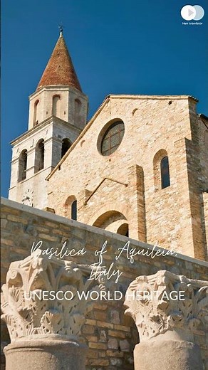 UNESCO WORLD HERITAGE SITES - Basilica of Aquileia, Italy 😍 #travel #unesco #italy