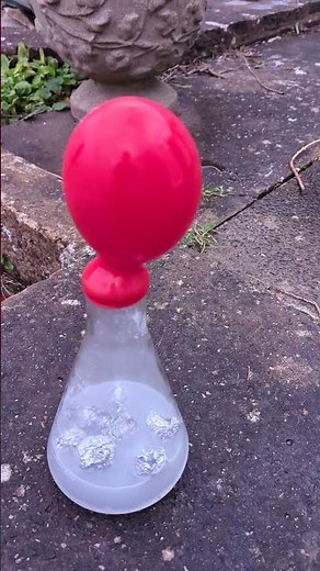 Sodium hydroxide with aluminium | Science experiment | Explosion | #chemistry #experiment #explosion