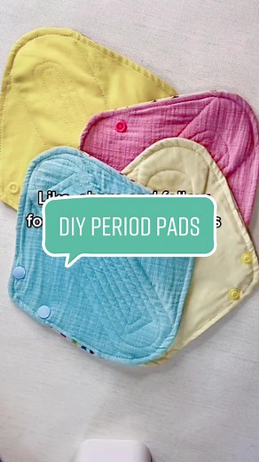 Cómo hacer toallas sanitarias de tela reutilizables