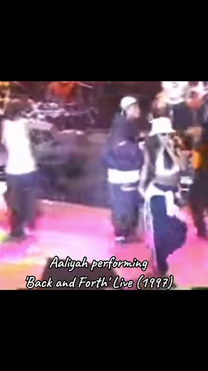 Aaliyah Live Performance of 'Back and Forth' (1997)
