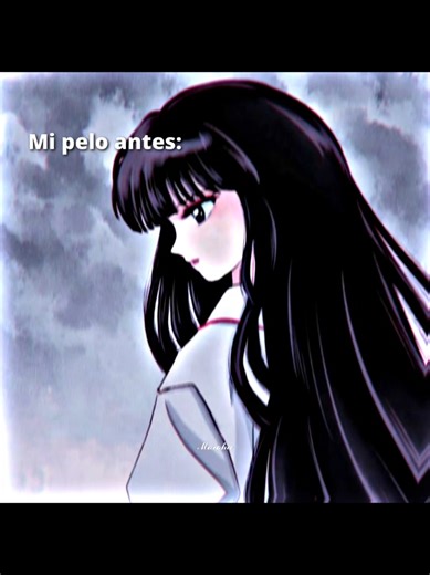 mire un comentario que queria la versión de kikyo y aome así que aqui esta #kikyo #aome #inuyasha #parati #pelo
