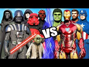 THE AVENGERS vs STAR WARS - EPIC BATTLE
