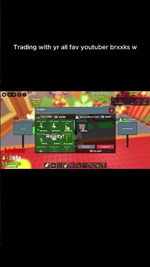 TRADING With My Favorite YouTuber BrxxksBlox 😱🔥(INSANE DEALS) #stealabrainrot #roblox ‪@BrxxksBlox‬