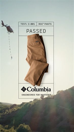 He's FINE. So are his ROC Pants. Available in-stores now. | Columbia Sportswear