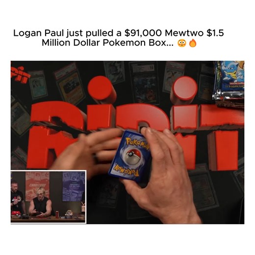 Infinite Insights | Logan Paul just pulled a $91,000 Mewtwo $1.5 Million Dollar Pokemon Box... 😳🔥 Logan Paul originally bought this pop-culture holy grail in a... | Instagram