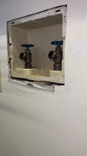 HOW TO Replace a Washing Machine Box #plumbing #plumber #plumbproud #plumblife #laundry #laundryroom #laundryhacks #washingmachine #washingmachinerepair #diy #howto #asmr #reels #reelsvideo #reelsviral #serviceplumber | Theconservativeplumber