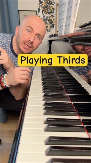 Playing Thirds #pianoshorts #pianolesson #pianoteacher #learnpiano #pianotips #pianopractice #piano
