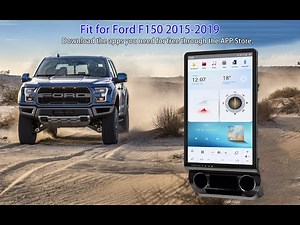 Install the Xcarpad for Ford F150 2015 2019 car stereo upgrade 16.8 inch large screen