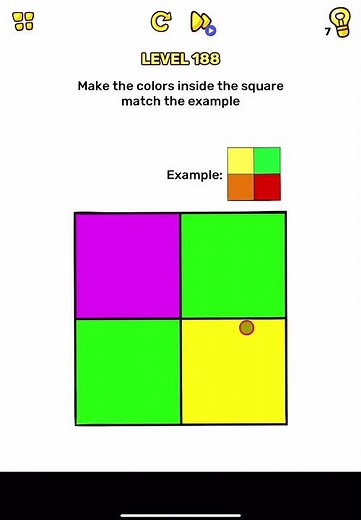 Brain Blow Level 188 Solution Gameplay