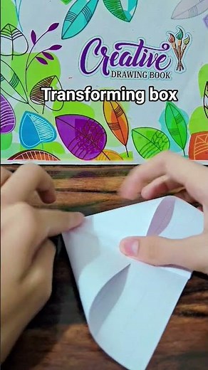 HOW TO MAKE ORIGAMI TRANSFORMING BOX FOR SMALL ITEMS | DIY COOL ORIGAMI BOX FOR PAPERCRAFT EASY 💫