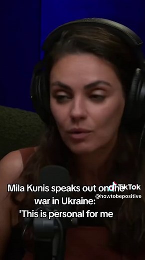 Mila Kunis Advocates for Ukraine: An Inspiring Interview