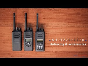 Kenwood NX 3320 / 3320 Unboxing & Accessories
