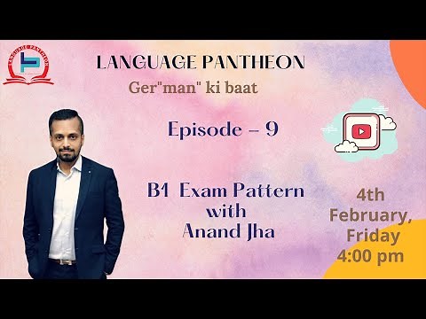 German Language B1 Examination Pattern II Episode-9 II Language Pantheon