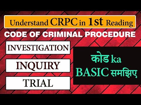 How to Learn Code of Criminal Procedure | How to study CRPC? | CRPC Overview