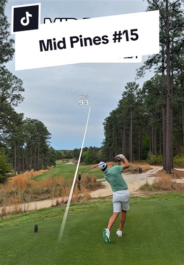 •Daily Hole Vlog• ⛳️ My FAVOURITE Par 5 at Mid Pines 🌲 #golf #golfvlog #golfcourse #golflife #golfing