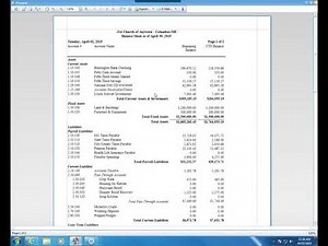 Church Windows Accounting: Loans or Mortgages (v19 & Newer)