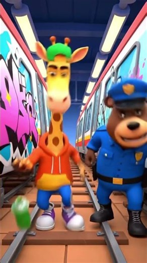 ABC Safari Train Song (E–H) 🚆🎨 | Animals Paint the Train & Run! | Kids ABC #abcsong #animalsong