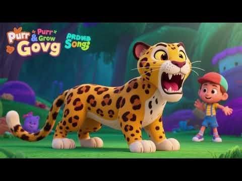 Leopard’s Purr and Growl Groove | Nursery Rhymes & Kids Songs