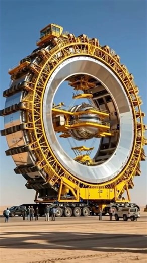 The Biggest GIGANTIC Alien Mining Rig Machine