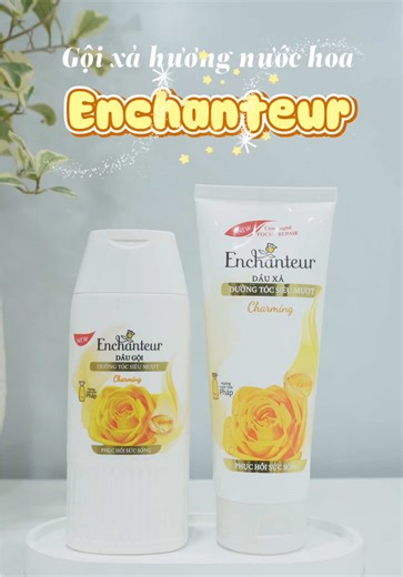 Only Annie 🌸 (@anie.review) - Combo Gội Xả Enchanteur: Tóc Suôn Mượt, Thơm Như Hoa