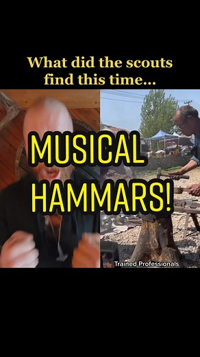Blacksmithing Master Creates Musical HAMMARS! | Vikings Bladesmithing