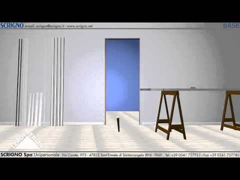 Monter la porte SCRIGNO