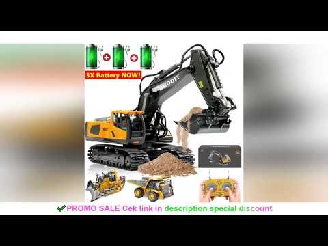 4WD Remote Control Excavator Toy Radio Controlled RC Dump Truck Vehicle Crawler Bulldozer Constructi