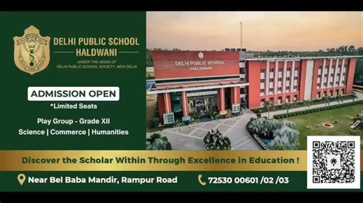 20K views · 352 reactions | DPS HALDWANI - Discover the Scholar Within Through Excellence in Education !!! After a memorable journey of six years and still going strong , DPS Haldwani is all set to take forward its legacy of providing holistic development to all the young learners. Sharing glimpses of what makes DPS a pioneer in education. Admission Open Play Group - Class XII Science / Commerce / Humanities * Limited Seats | Delhi Public School , Haldwani | Facebook