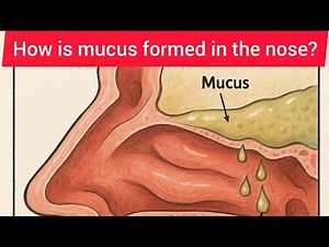 How Is Nasal Mucus Formed in nose?