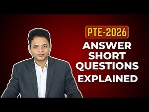 PTE Answer Short Questions Tips | Real Exam Truth