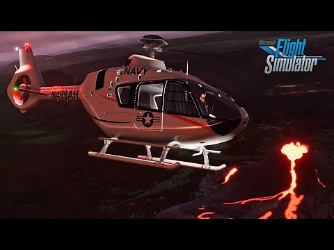 Microsoft Flight Simulator | Exploring An Active Volcano