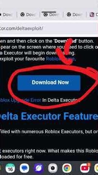 how to get delta executer #deltaexecuter #roblox