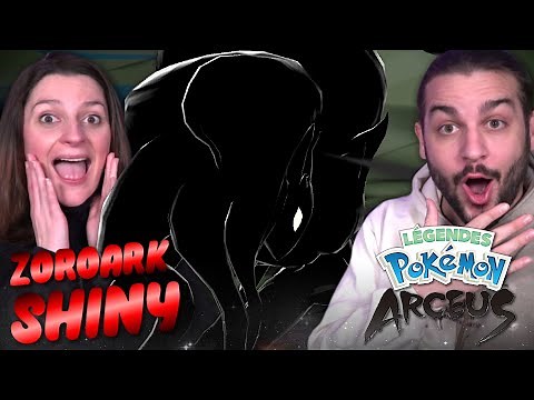 ZOROARK HISUI SHINY EST INCROYABLE ! ON CAPTURE DES POKEMON SHINY LIVE LEGENDES POKEMON ARCEUS