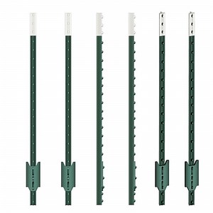 [Hot Item] Wholesale Heavy Duty Metal Fence Post Farm Studded Steel T Fence Posts