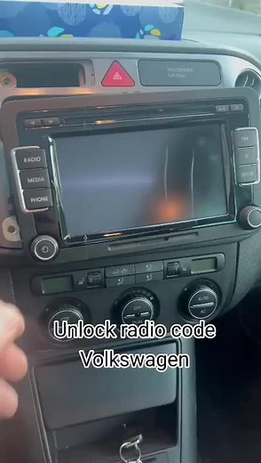 Unlock radio code volkswagen, Audi, Skoda, Seat #volkswagen #audi #skoda #seat