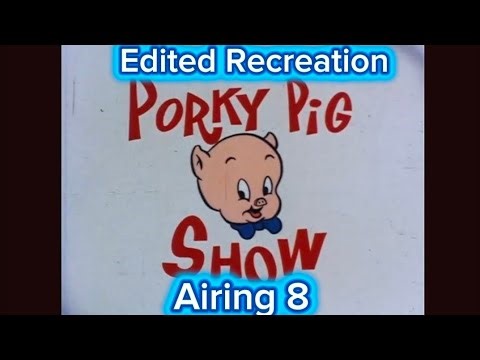 Edited Recreation Of Porky Pig Show 1960s ABC Airing 