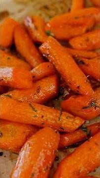 EASY ROASTED CARROTS #short #cooking