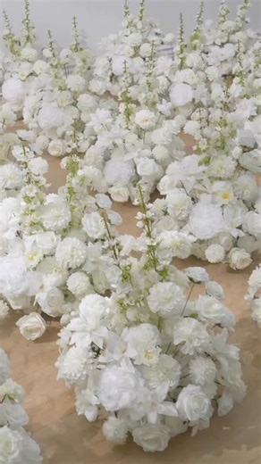 Angela Flower on Instagram: "White Floral Arrangement Table Flower Aisle Wedding Event Decor Supplies pls follow us , we will give special discount to new fans！ From : @angelaflowerofficial angelaflowerofficial, Flowers for designers! https://angela-flower.com #angelaflower #moriweddingdecor #weddingcenterpieces #purpleblueflorals #natureinspiredwedding #softweddingvibes #weddingtabledetails #floralweddingdecor #bohemianweddingvibes #dreamyweddingdecor #rusticmoriwedding #weddingflorals #elegant