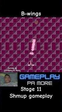 Bwings stage 11 shmup gameplay #retrogaming #retrogames #shmups