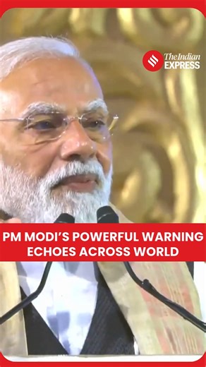 PM Modi Sends Stern Warning to Pakistan: India’s Enemies Will Not Be Safe Anywhere in the World Prime Minister Narendra Modi, addressing a public event in Assam, declared that India had given a befitting reply to Pakistan’s terror designs and proved that New India will not compromise on security or self-respect at any cost. He said the echo of India’s strength has reached across the world. PM Modi also praised Assam’s extraordinary cultural heritage, saying it holds immense possibilities and cou